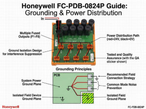 Honeywell FC-PDB-0824P Guide Grounding Power Distribution