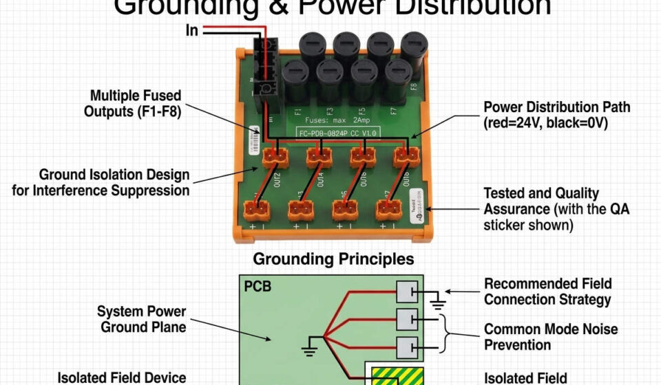 Honeywell FC-PDB-0824P Guide: Grounding & Power Distribution Honeywell FC-PDB-0824P Guide Grounding Power Distribution