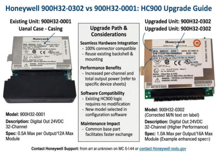 Honeywell 900H32-0302 vs 900H32-0001 HC900 Upgrade Guide